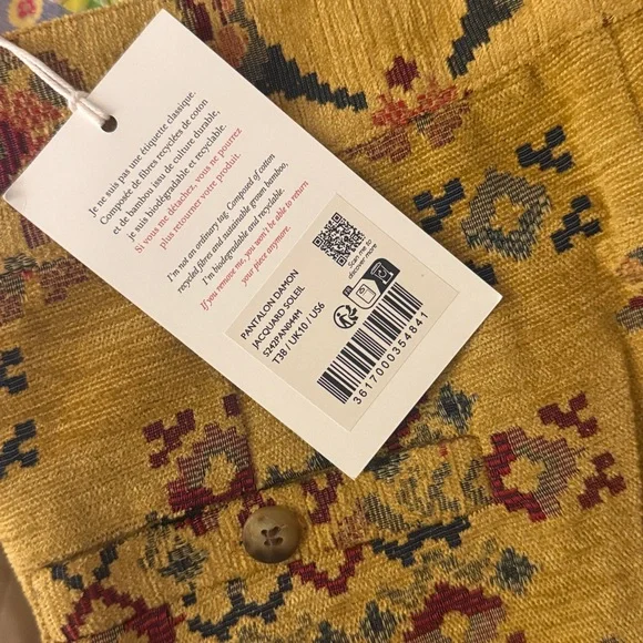 Sézane Damon Trousers NWT - Picture 3 of 3